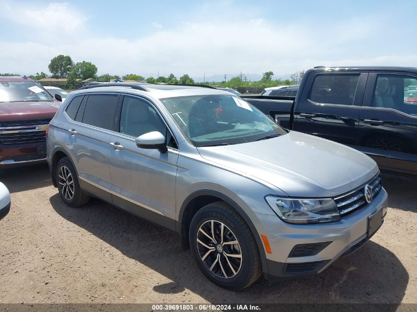 2021 Volkswagen Tiguan 2.0T Se/2.0T Se R-Line Black/2.0T Sel VIN: 3VV2B7AX6MM088919 Lot: 39691803