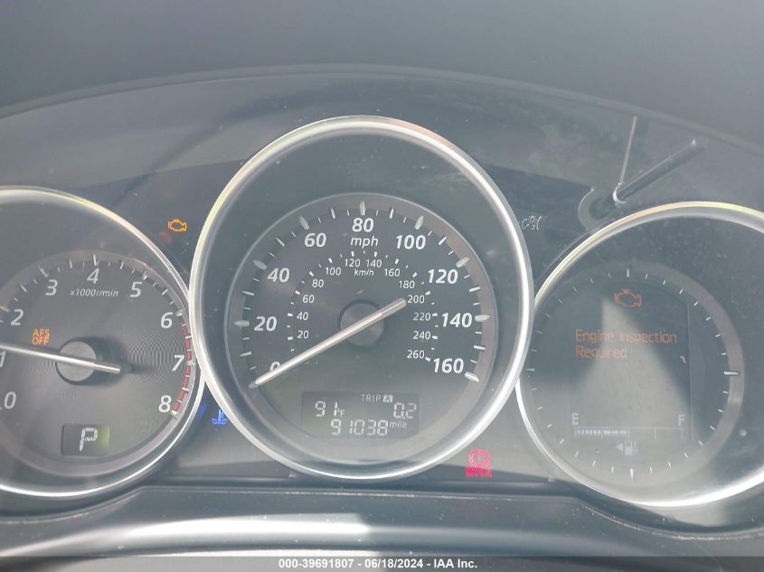 2015 Mazda Cx-5 Grand Touring VIN: JM3KE4DY6F0444629 Lot: 39691807