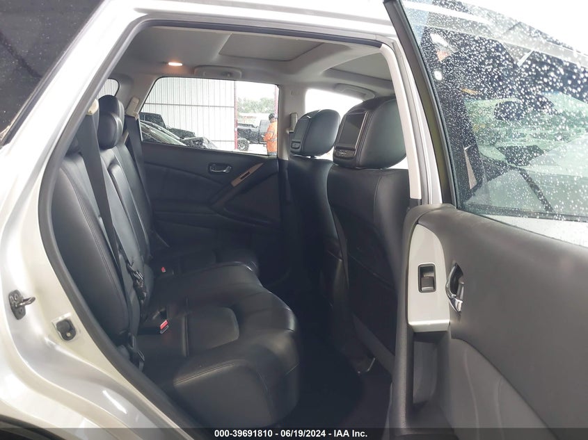 2012 Nissan Murano Sl VIN: JN8AZ1MU5CW100291 Lot: 39691810