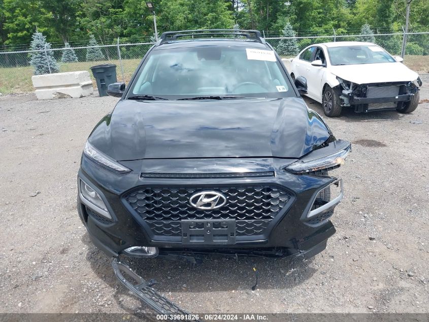 2021 Hyundai Kona Sel Plus VIN: KM8K6CAA3MU744556 Lot: 39691826