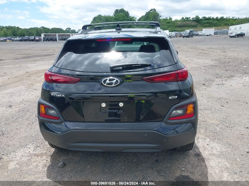 2021 Hyundai Kona Sel Plus VIN: KM8K6CAA3MU744556 Lot: 39691826