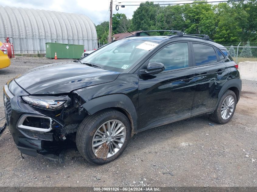 2021 Hyundai Kona Sel Plus VIN: KM8K6CAA3MU744556 Lot: 39691826