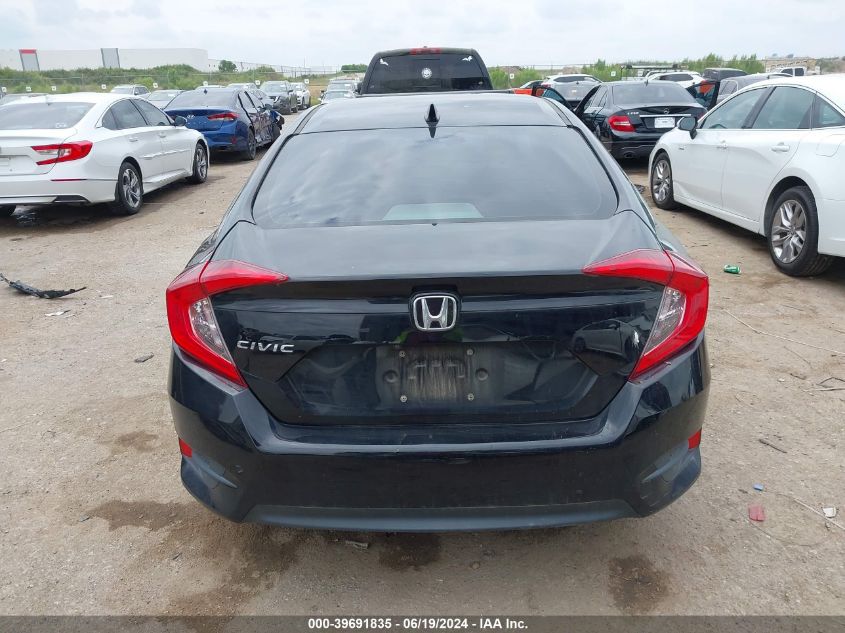 2018 Honda Civic Ex VIN: 19XFC2F79JE003960 Lot: 39691835