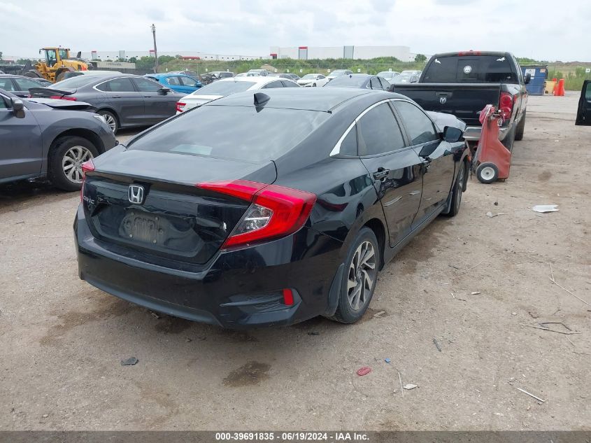 2018 Honda Civic Ex VIN: 19XFC2F79JE003960 Lot: 39691835