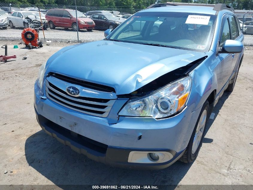 2012 Subaru Outback 2.5I VIN: 4S4BRBAC2C3281915 Lot: 39691862