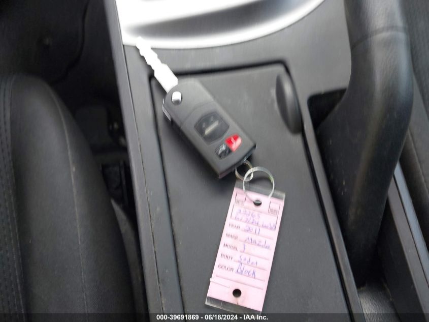 2011 Mazda Mazda3 I Touring VIN: JM1BL1VF7B1358678 Lot: 39691869