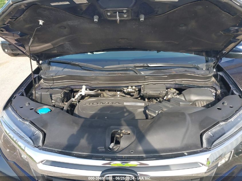 2019 HONDA RIDGELINE RTL - 5FPYK3F50KB049244