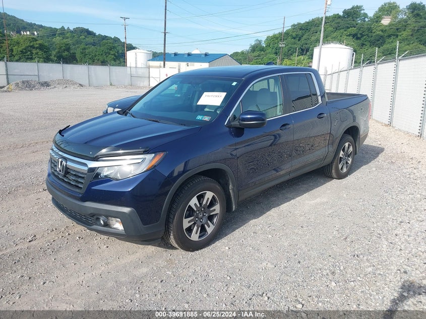 2019 HONDA RIDGELINE RTL - 5FPYK3F50KB049244