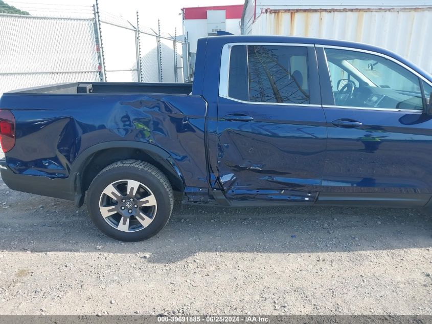 2019 HONDA RIDGELINE RTL - 5FPYK3F50KB049244
