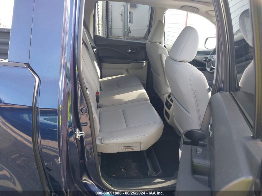 2019 HONDA RIDGELINE RTL - 5FPYK3F50KB049244