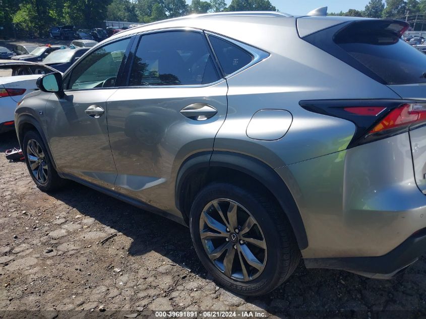 2016 Lexus Nx 200T F Sport VIN: JTJBARBZ2G2085912 Lot: 39691891