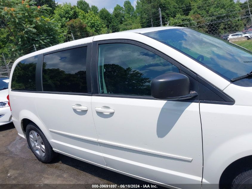2012 Dodge Grand Caravan Se/Avp VIN: 2C4RDGBG4CR268073 Lot: 39691897