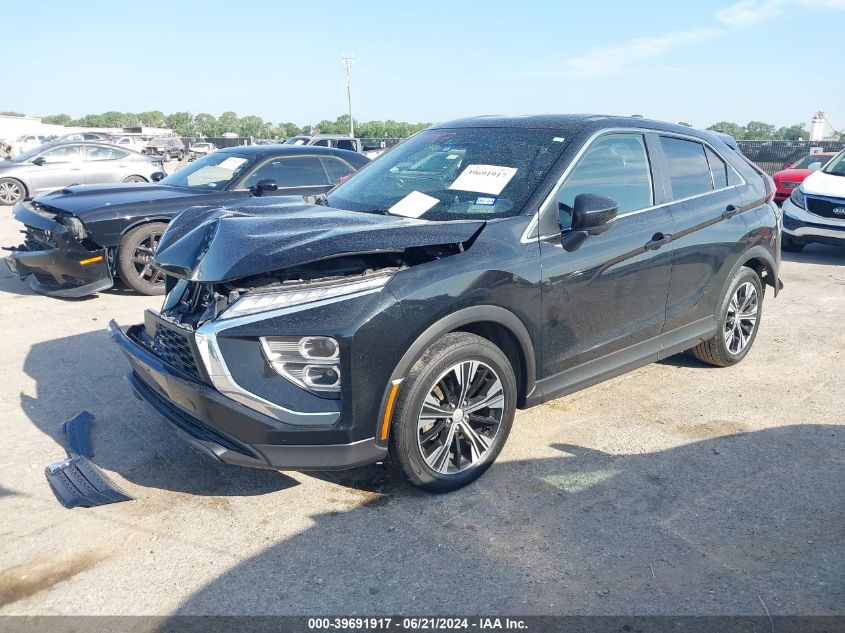 2022 Mitsubishi Eclipse Cross Se/Se Special Edition/Sel/Sel Special Edition VIN: JA4ASWAA0NZ005947 Lot: 39691917