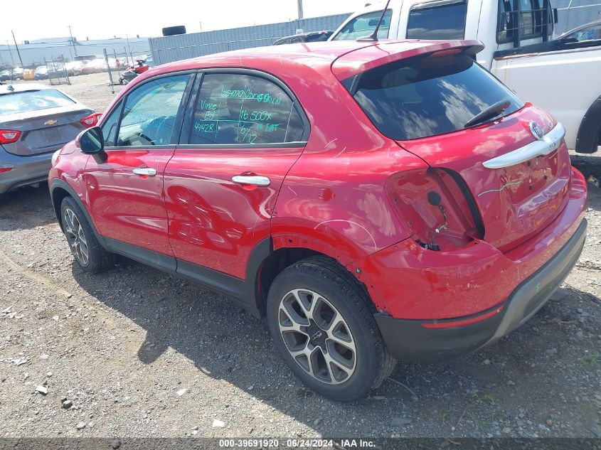 2016 Fiat 500X Trekking VIN: ZFBCFYCTXGP480939 Lot: 39691920