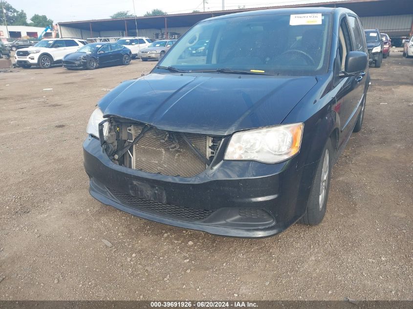 2014 Dodge Grand Caravan Se VIN: 2C4RDGBG6ER186056 Lot: 39691926