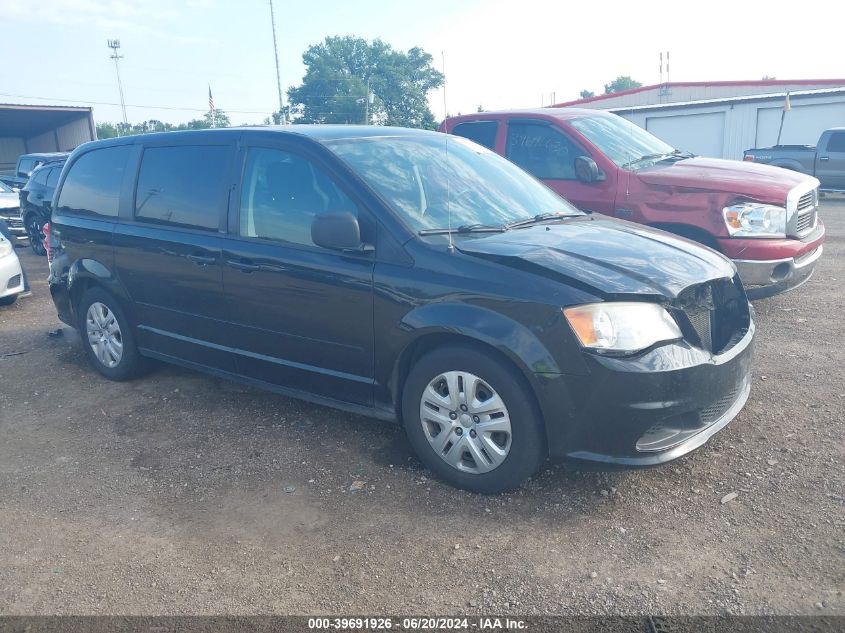 2014 Dodge Grand Caravan Se VIN: 2C4RDGBG6ER186056 Lot: 39691926