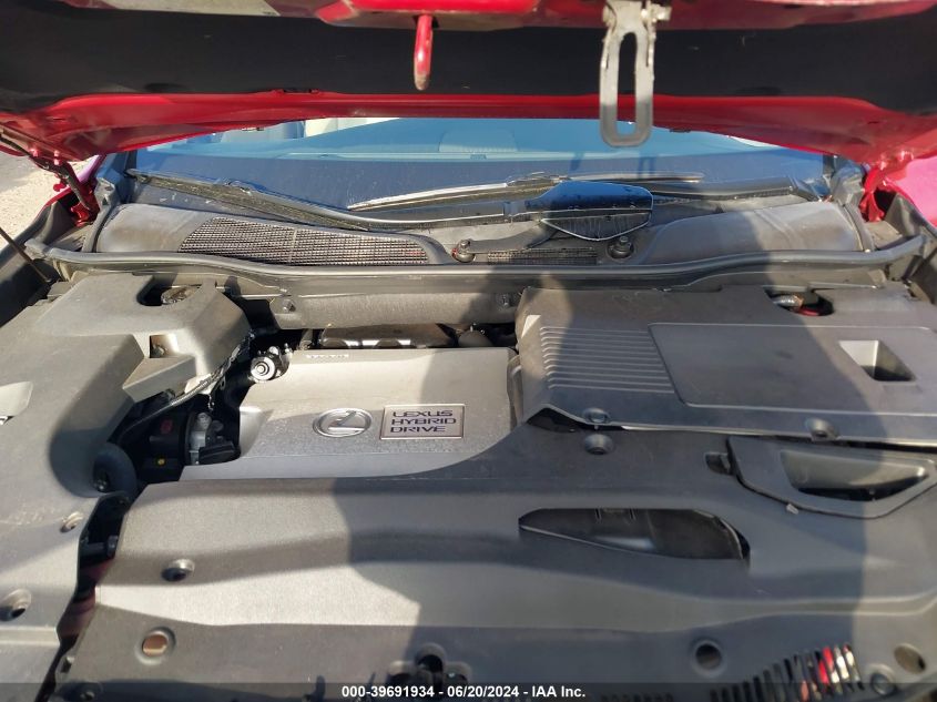 2011 Lexus Rx 450 VIN: JTJZB1BAXB2405767 Lot: 39691934