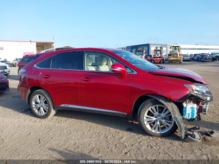 2011 Lexus Rx 450 VIN: JTJZB1BAXB2405767 Lot: 39691934