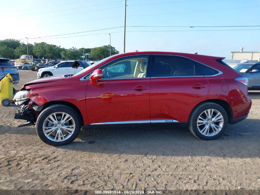 2011 Lexus Rx 450 VIN: JTJZB1BAXB2405767 Lot: 39691934