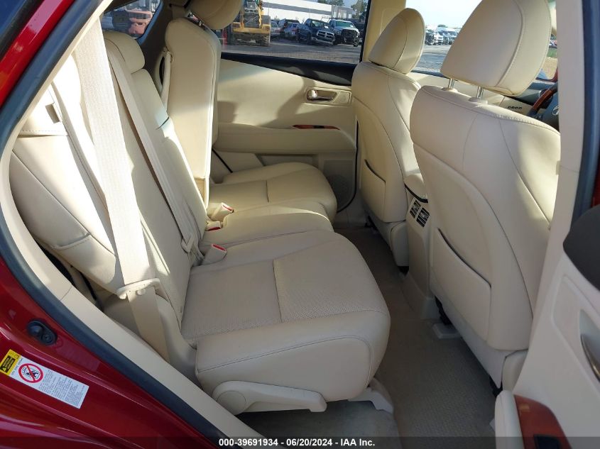 2011 Lexus Rx 450 VIN: JTJZB1BAXB2405767 Lot: 39691934