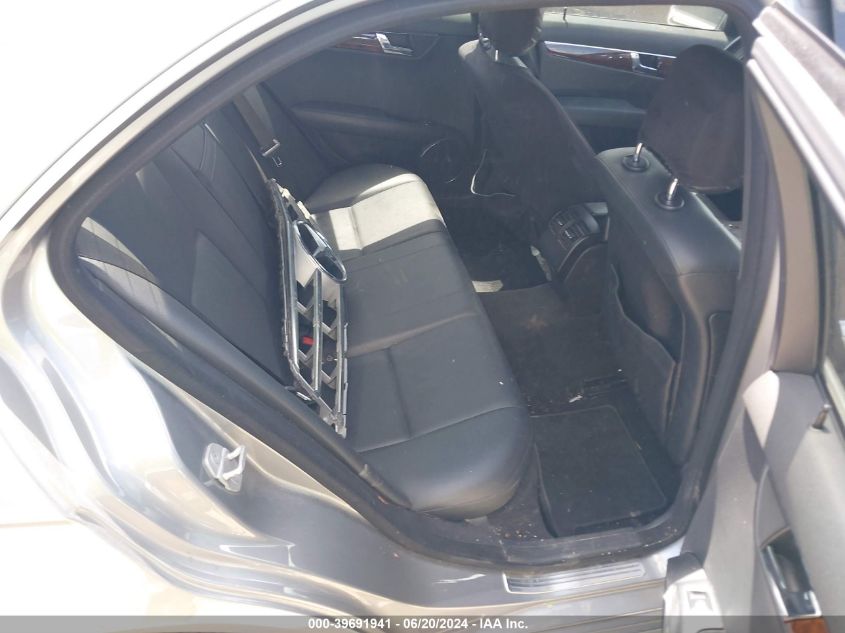 2011 Mercedes-Benz C 300 VIN: WDDGF5EB0BA508394 Lot: 39691941