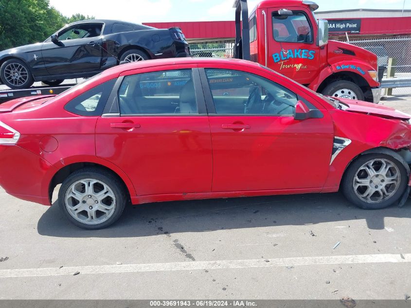 2008 Ford Focus Se/Ses VIN: 1FAHP35N08W159202 Lot: 39691943