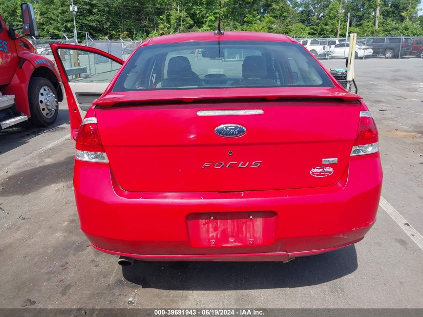 2008 Ford Focus Se/Ses VIN: 1FAHP35N08W159202 Lot: 39691943