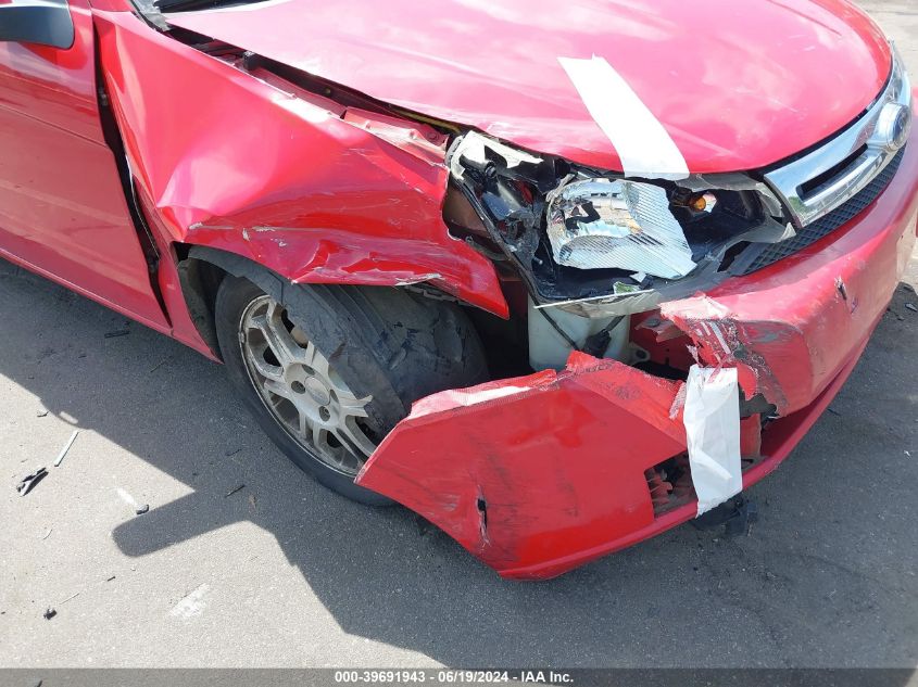 2008 Ford Focus Se/Ses VIN: 1FAHP35N08W159202 Lot: 39691943