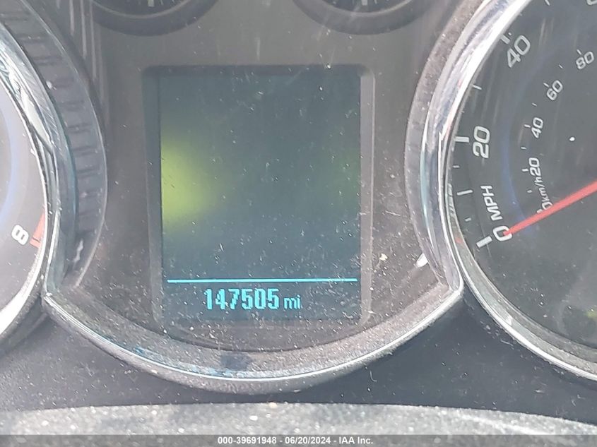 2013 Chevrolet Cruze 1Lt Auto VIN: 1G1PC5SB2D7294153 Lot: 39691948