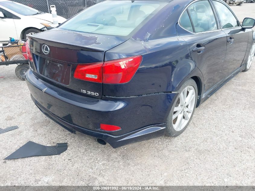 2007 Lexus Is 350 VIN: JTHBE262875013590 Lot: 39691992