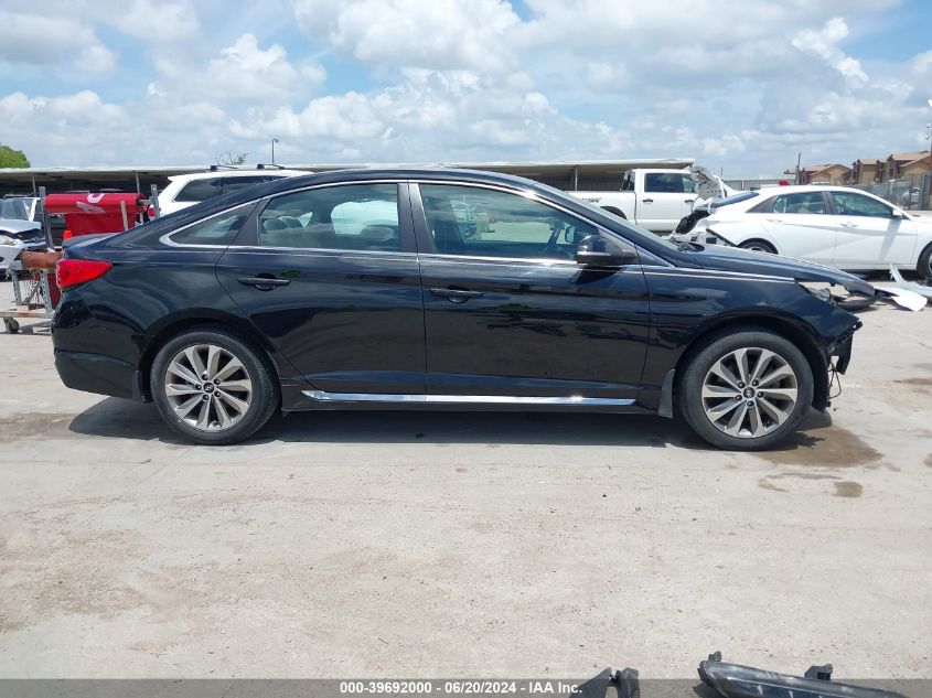2016 Hyundai Sonata Sport VIN: 5NPE34AF1GH402694 Lot: 39692000