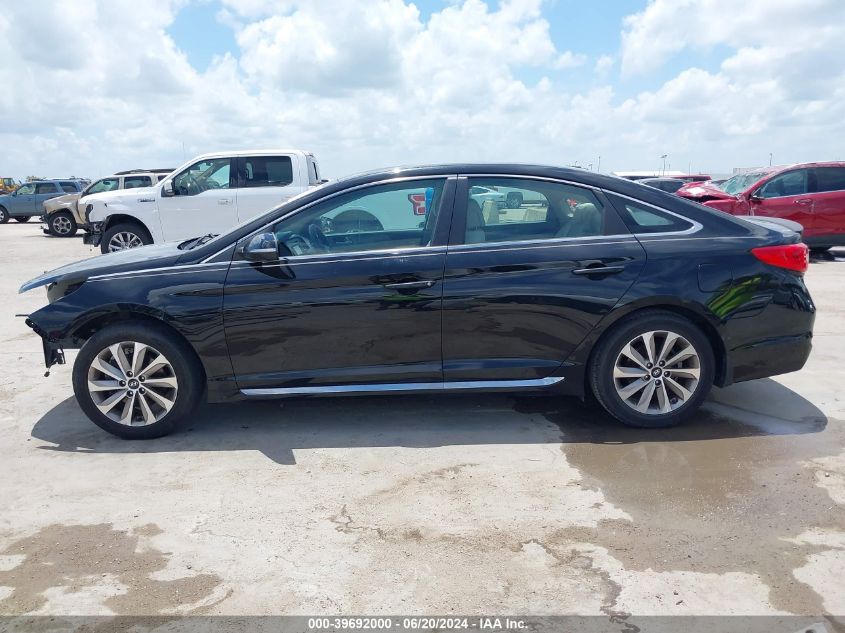 2016 Hyundai Sonata Sport VIN: 5NPE34AF1GH402694 Lot: 39692000