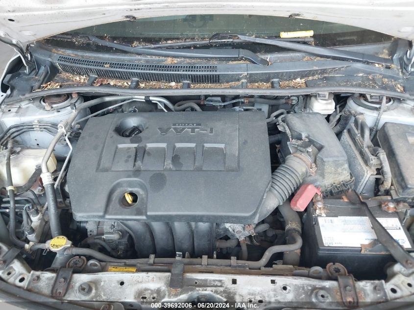 2011 Toyota Corolla VIN: 2T1BU4EE7BC587024 Lot: 39692006