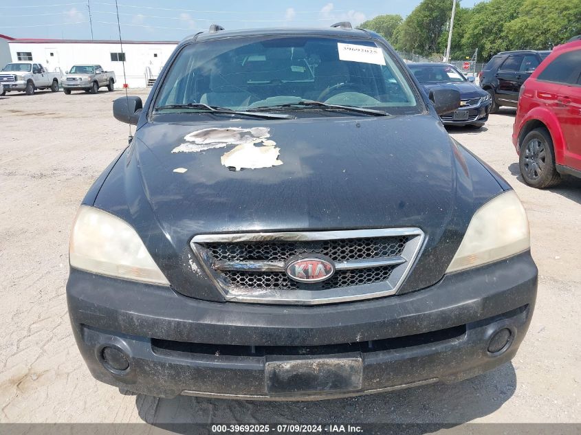 2006 Kia Sorento Ex/Lx VIN: KNDJC733965510286 Lot: 39692025