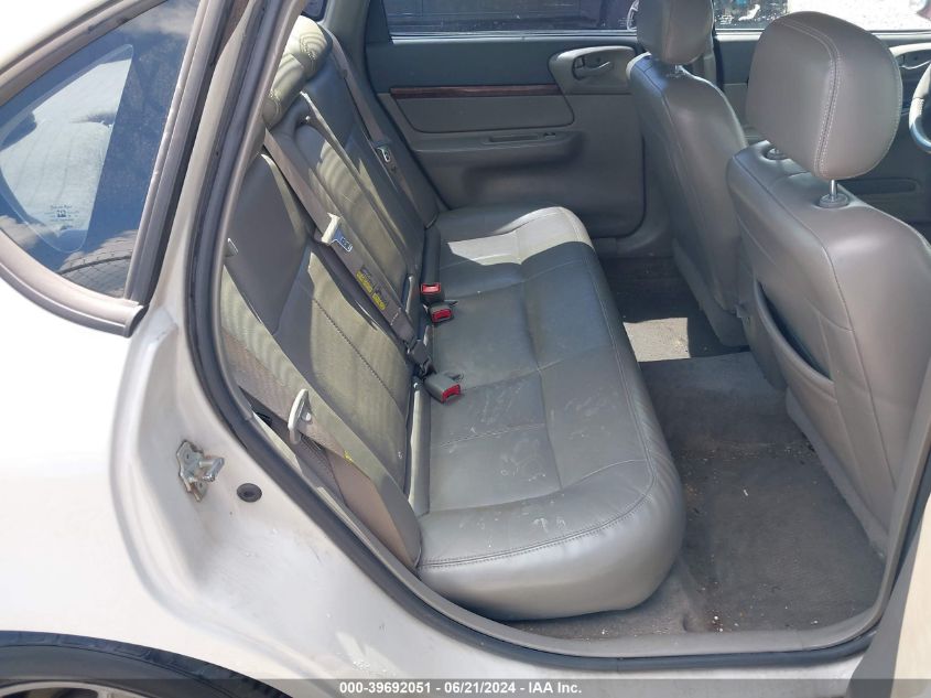 2004 Chevrolet Impala Ls VIN: 2G1WH52K049346293 Lot: 39692051