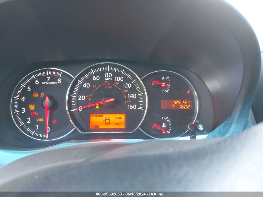 2010 Nissan Maxima 3.5 S VIN: 1N4AA5AP0AC800619 Lot: 39692053