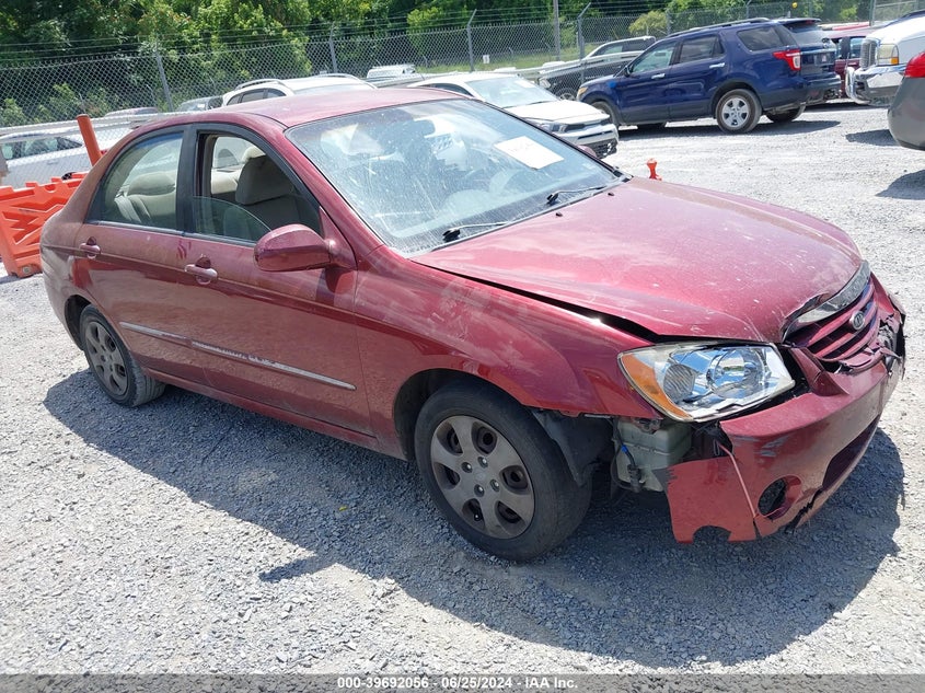 2005 Kia Spectra Ex/Lx/Sx VIN: KNAFE121655151794 Lot: 39692056