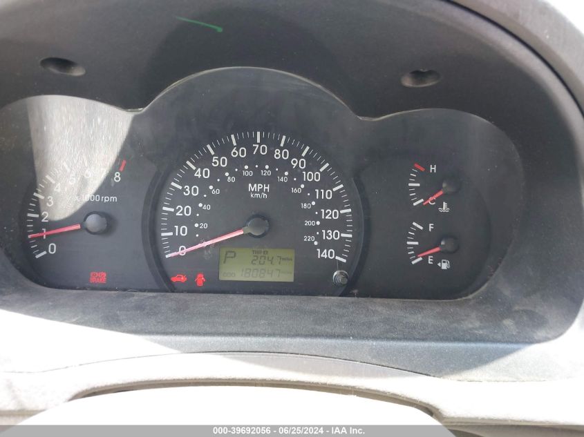 2005 Kia Spectra Ex/Lx/Sx VIN: KNAFE121655151794 Lot: 39692056