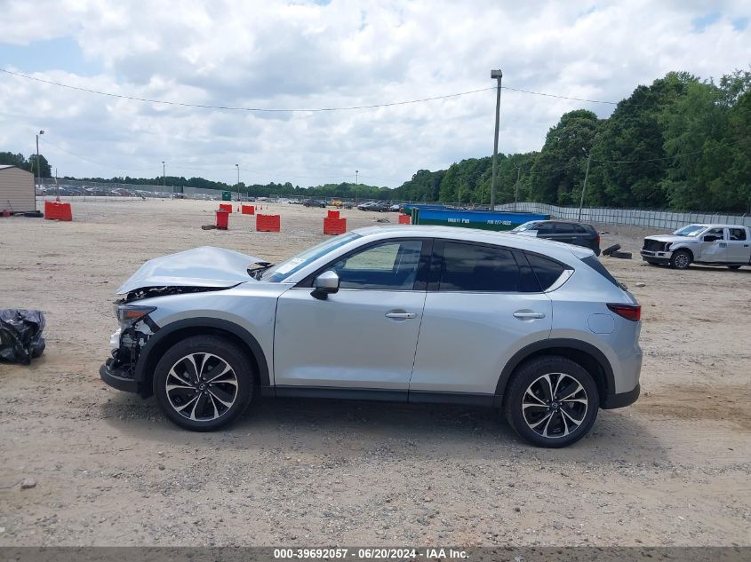 2022 Mazda Cx-5 2.5 S Premium VIN: JM3KFBDM9N1621469 Lot: 39692057