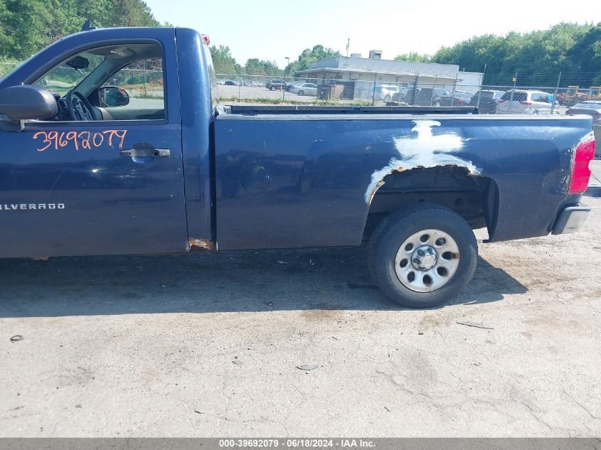 2009 Chevrolet Silverado 1500 Work Truck VIN: 1GCEC14X29Z166118 Lot: 39692079