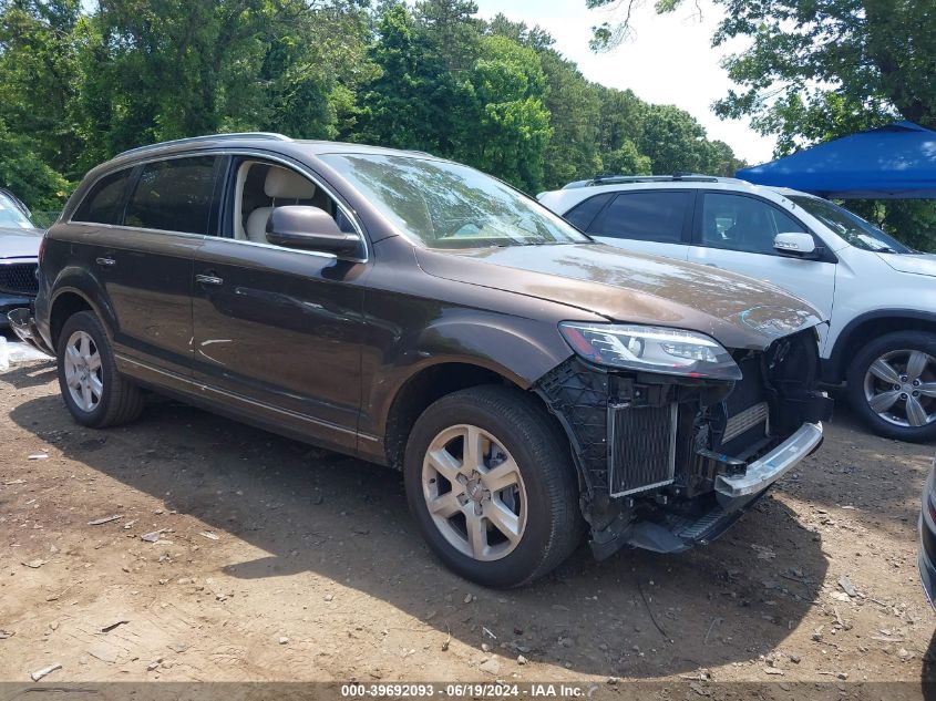 2015 Audi Q7 3.0T Premium VIN: WA1CGAFE4FD005344 Lot: 39692093