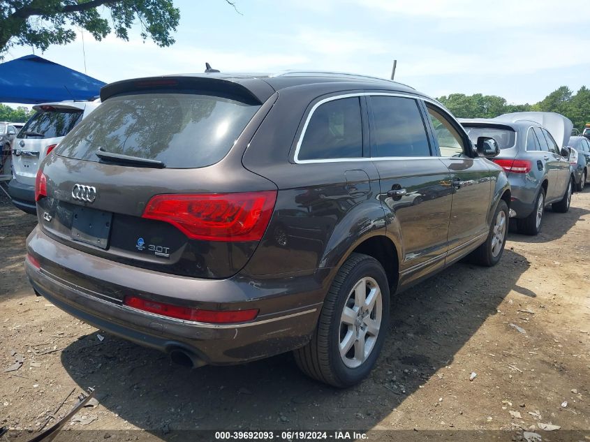 2015 Audi Q7 3.0T Premium VIN: WA1CGAFE4FD005344 Lot: 39692093