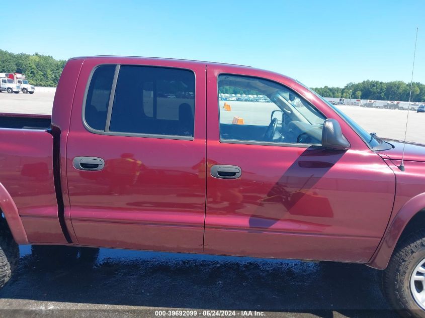 2003 Dodge Dakota Slt VIN: 1D7HG48N33S363638 Lot: 39692099