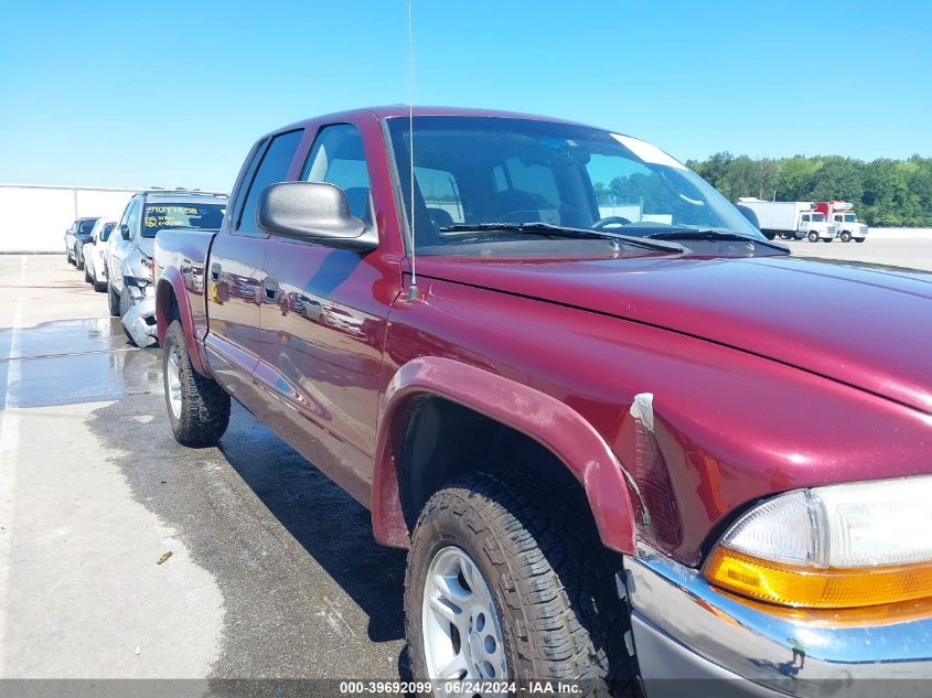 2003 Dodge Dakota Slt VIN: 1D7HG48N33S363638 Lot: 39692099