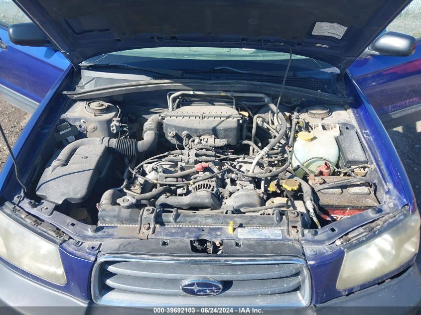 2003 Subaru Forester X VIN: JF1SG63613G728984 Lot: 39692103