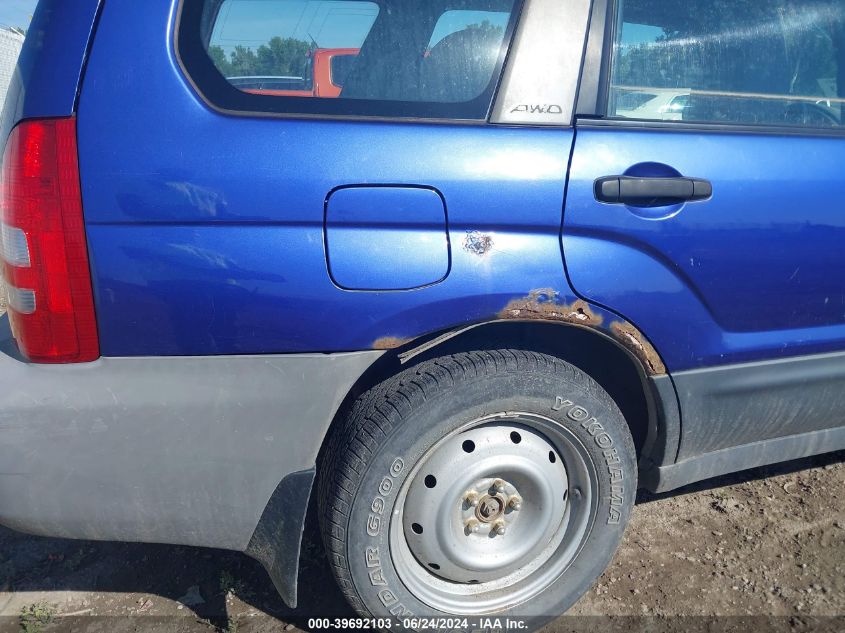 2003 Subaru Forester X VIN: JF1SG63613G728984 Lot: 39692103