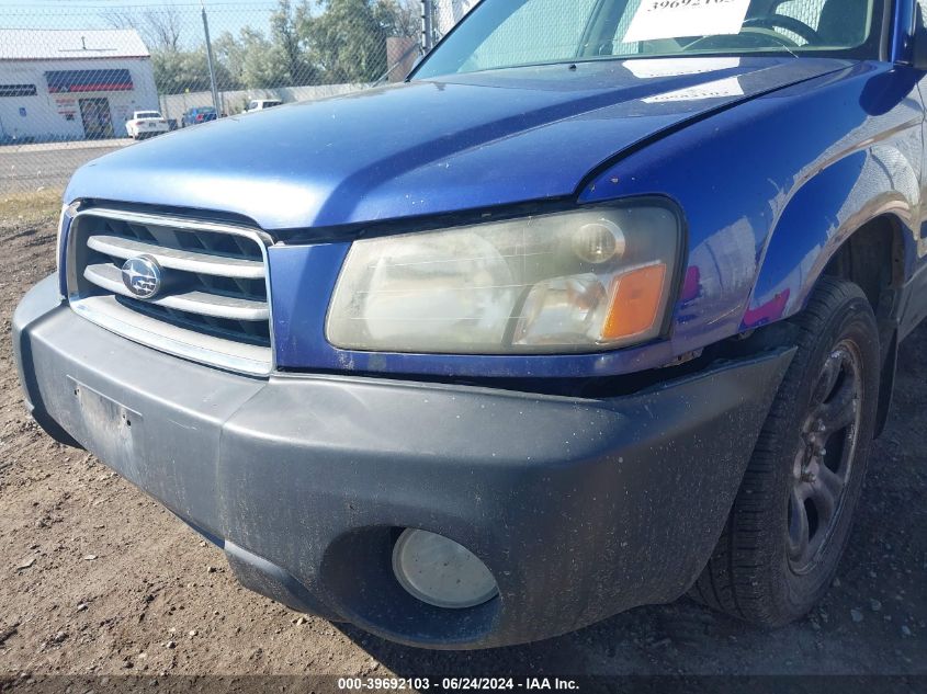 2003 Subaru Forester X VIN: JF1SG63613G728984 Lot: 39692103