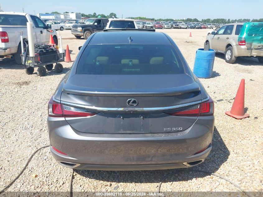 2019 Lexus Es 350 VIN: 58ABZ1B12KU049274 Lot: 39692119