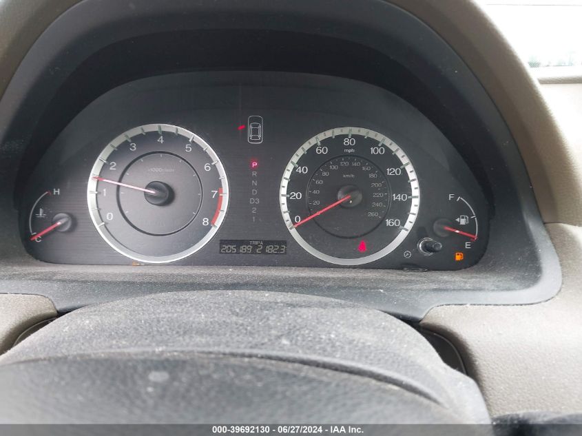 2010 Honda Accord 2.4 Lx VIN: 1HGCP2F32AA056363 Lot: 39692130