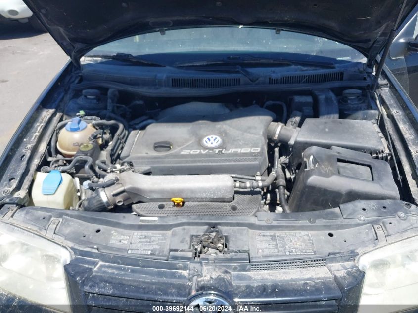 2002 Volkswagen Jetta Gls VIN: WVWSE61J92W242600 Lot: 39692144